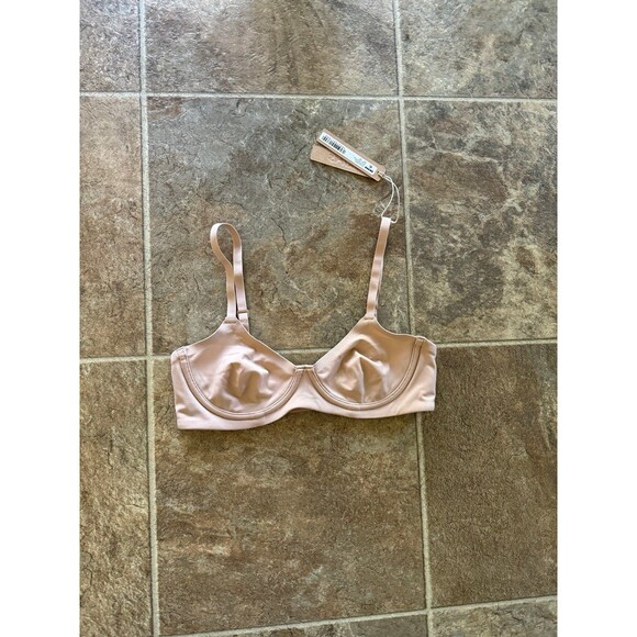 Skims Fits Everybody Unlined Demi Bra Size 32B Clay